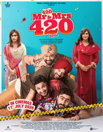Mr. & Mrs. 420 Again 2025 Punjabi [ORG 5.1] 720p 1080p WEB-DL x264 ESubs