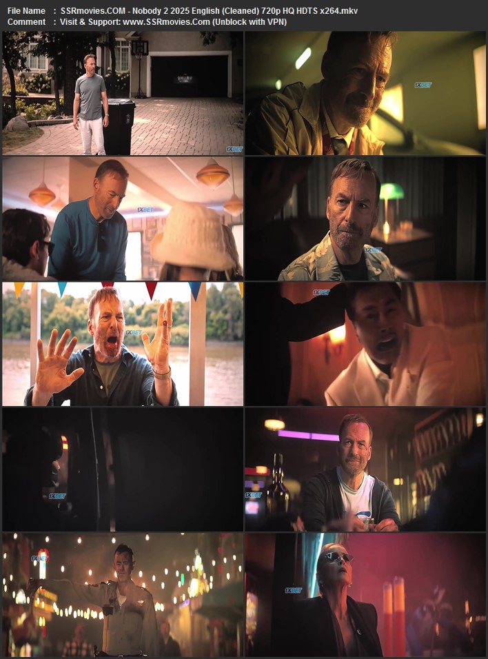 Nobody 2 2025 English 1080p 720p 480p HQ HDTS x264 ESubs
