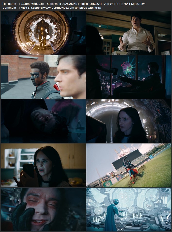 Superman 2025 English (ORG 5.1) 1080p 720p 480p WEB-DL x264 ESubs