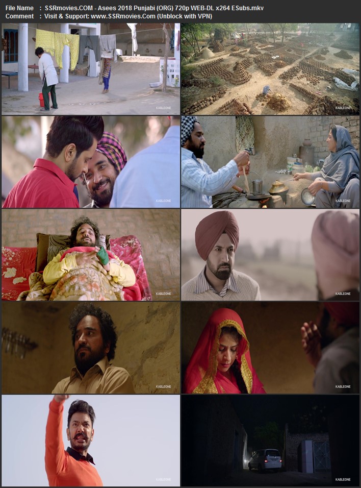 Asees 2018 Punjabi (ORG) 1080p 720p 480p WEB-DL x264 ESubs