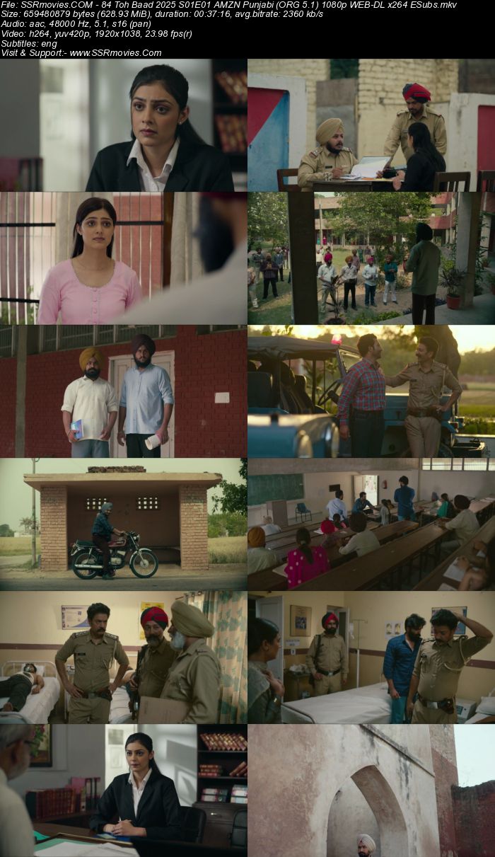 84 Toh Baad 2025 S01 Complete AMZN Punjabi (ORG 5.1) 1080p 720p 480p WEB-DL x264 ESubs