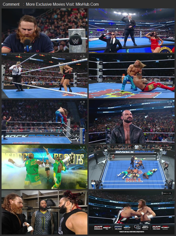 WWE Friday Night SmackDown 2025 720p 1080p WEBRip x264 [Weekly Updates]