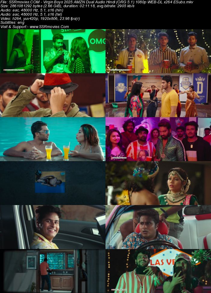 Virgin Boys 2025 AMZN Dual Audio Hindi (ORG 5.1) 1080p 720p 480p WEB-DL x264 ESubs