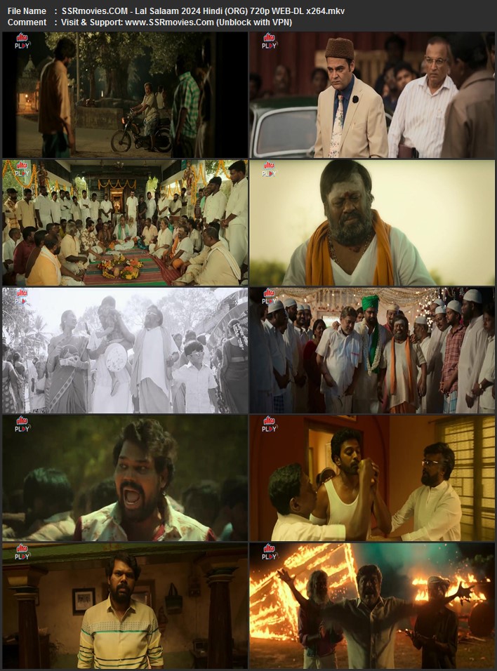 Lal Salaam 2024 Hindi (ORG) 1080p 720p 480p WEB-DL x264 ESubs