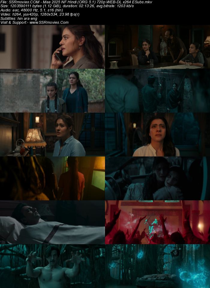 Maa 2025 NF Hindi (ORG 5.1) 4K 1080p 720p 480p WEB-DL x264 ESubs