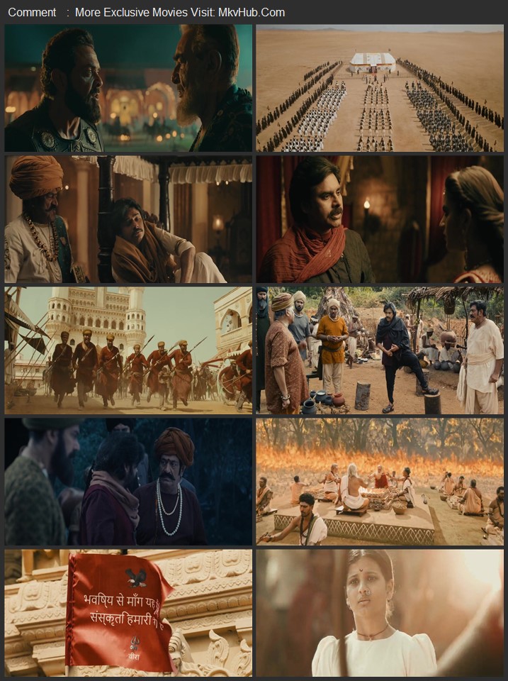 Hari Hara Veera Mallu 2022 Hindi [ORG 5.1] True 4K 720p 1080p WEB-DL x264 ESubs Download