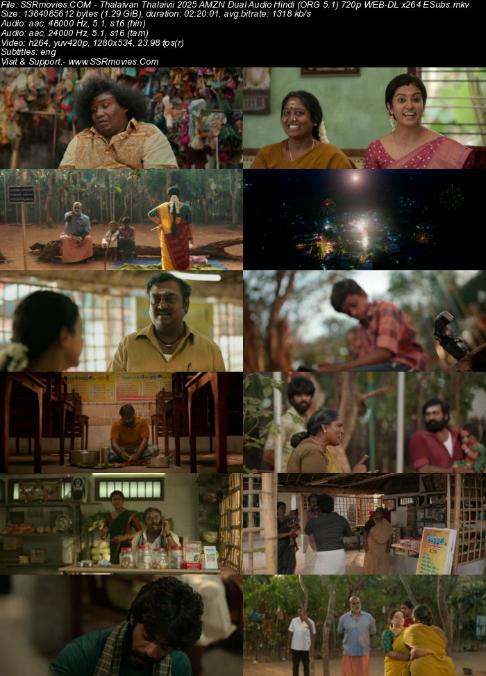 Thalaivan Thalaivii 2025 AMZN Dual Audio Hindi (ORG 5.1) 4K 1080p 720p 480p WEB-DL x264 ESubs