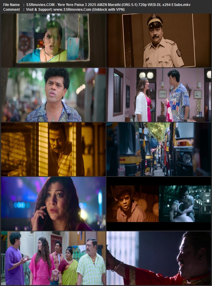 Yere Yere Paisa 3 2024 Marathi (ORG 5.1) 1080p 720p 480p WEB-DL x264 ESubs