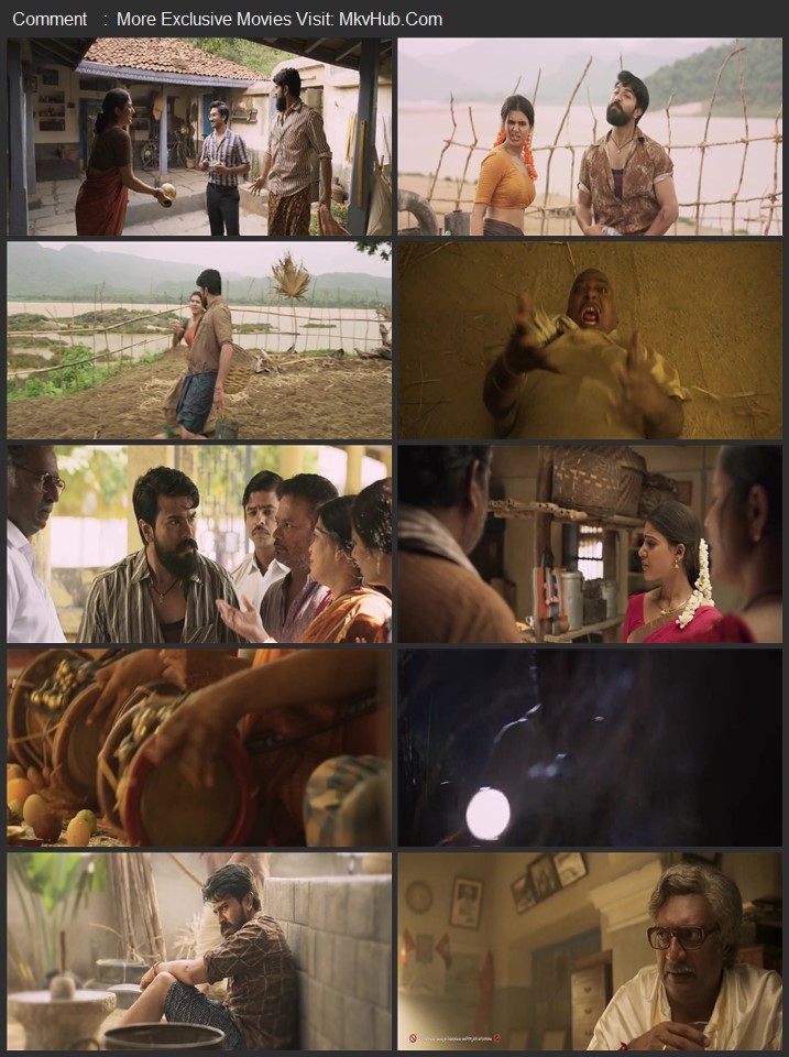 Rangasthalam 2018 UNCUT Dual Audio [Hindi-Telugu] ORG 2.0 True 4K 720p 1080p WEB-DL x264 ESubs Download