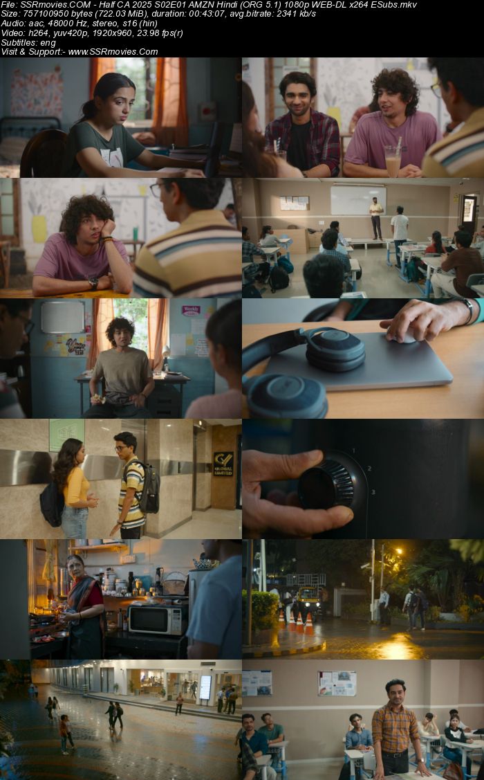 Half CA 2025 S02 Complete AMZN Hindi (ORG) 1080p 720p 480p WEB-DL x264 ESubs