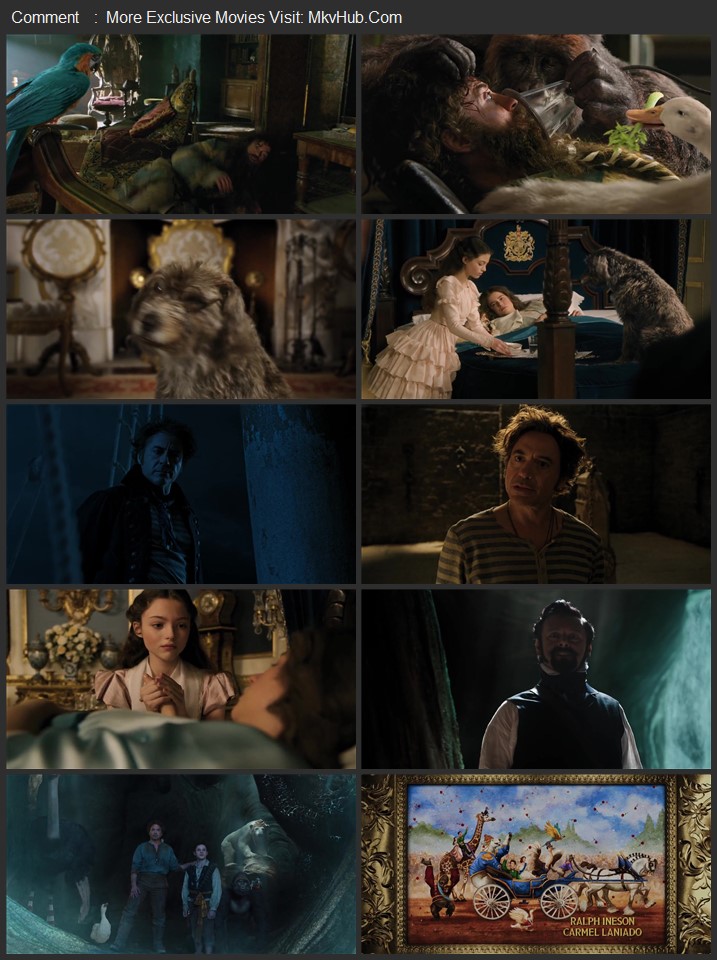 Dolittle 2020 Dual Audio [Hindi-English] ORG 5.1 720p 1080p BluRay x264 ESubs Download