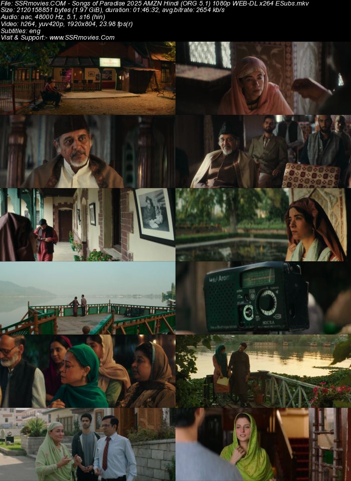 Songs of Paradise 2019 NF Hindi (ORG 5.1) 4K 1080p 720p 480p WEB-DL x264 ESubs