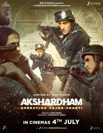 Akshardham: Operation Vajra Shakti 2025 Hindi [ORG 2.0] 720p 1080p WEB-DL x264 ESubs