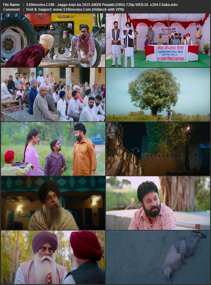 Jaggo Aayi Aa 2025 Punjabi (ORG) 1080p 720p 480p WEB-DL x264 ESubs