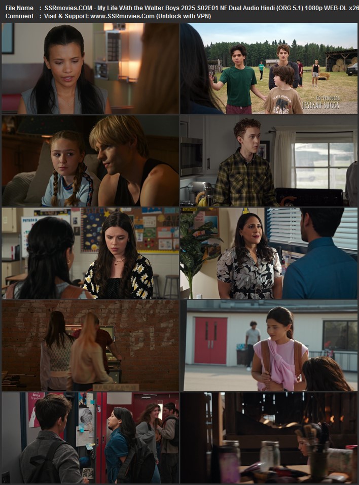 My Life With the Walter Boys 2025 S02 Complete NF Dual Audio Hindi (ORG 5.1) 1080p 720p 480p WEB-DL x264 Multi Subs