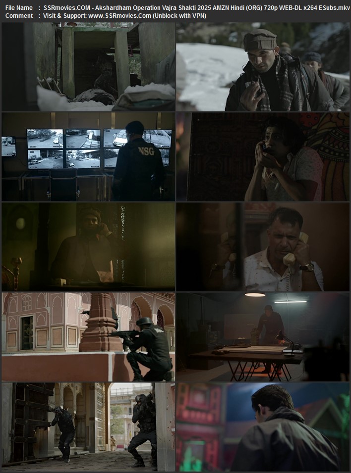 Akshardham: Operation Vajra Shakti 2025 Hindi (ORG) 1080p 720p 480p WEB-DL x264 ESubs