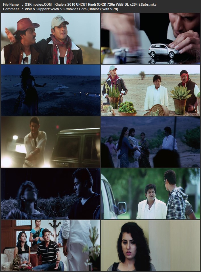 Khaleja 2010 Hindi (ORG) 1080p 720p 480p WEB-DL x264 ESubs