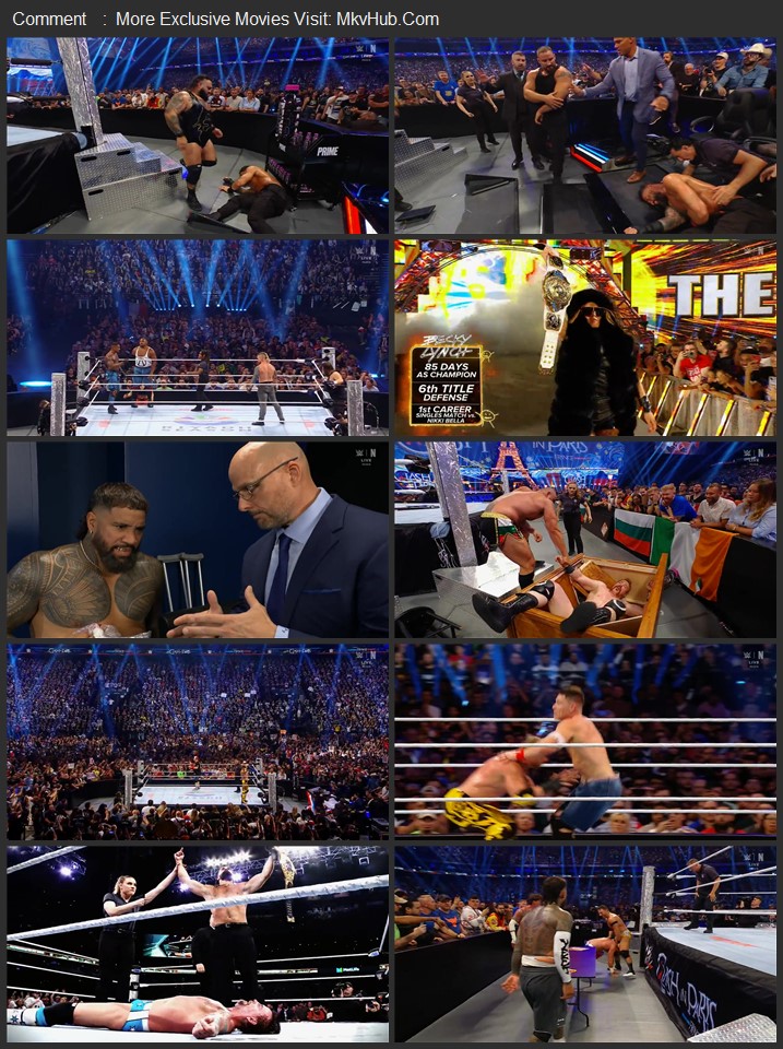 WWE Clash in Paris 2025 PPV 720p 1080p WEBRip x264 ESubs Download