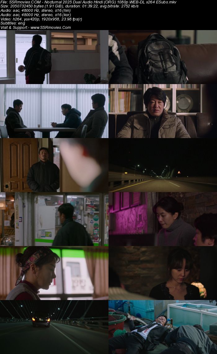 Nocturnal 2025 Dual Audio Hindi (ORG) 1080p 720p 480p WEB-DL x264 ESubs
