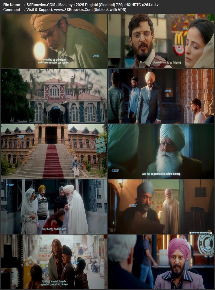 Maa Jaye 2025 Punjabi (Cleaned) 1080p 720p 480p HQ HDTC x264 ESubs