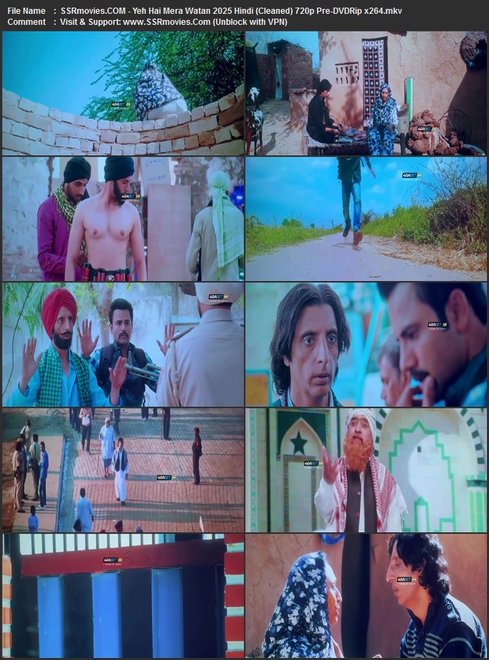  Hindi (Cleaned) 1080p 720p 480p Pre-DVDRip x264 ESubs