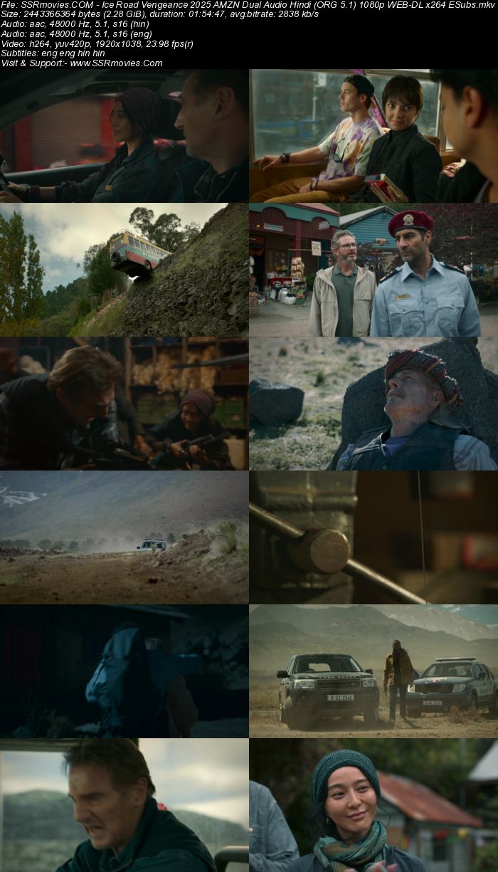 Ice Road: Vengeance 2025 AMZN Dual Audio Hindi (ORG 5.1) 4K 1080p 720p 480p WEB-DL x264 ESubs