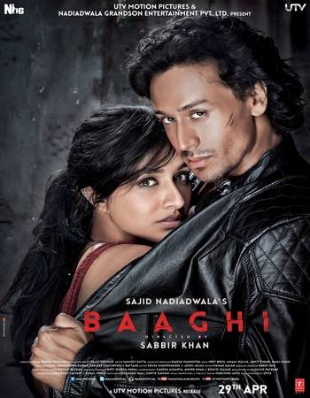 Baaghi 2016 Hindi (ORG 5.1) 1080p 720p 480p BluRay x264 ESubs