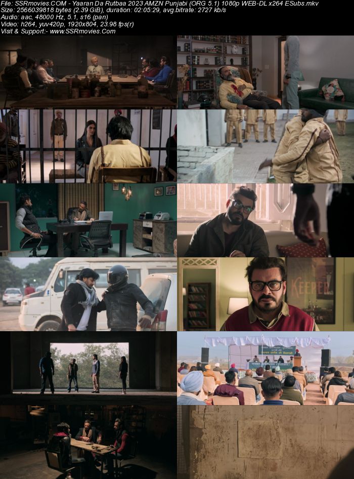 Yaaran Da Rutbaa 2023 AMZN Punjabi (ORG 5.1) 1080p 720p 480p WEB-DL x264 ESubs