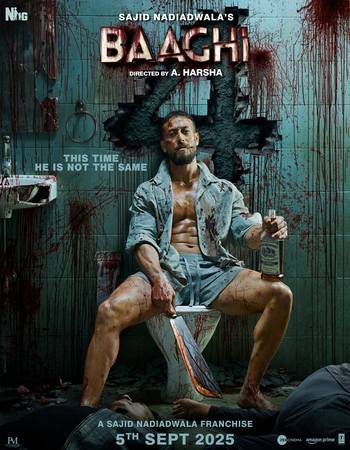 Baaghi 4 2025 Hindi (Cleaned) 1080p 720p 480p HQ HDTC x264 HC-ESub