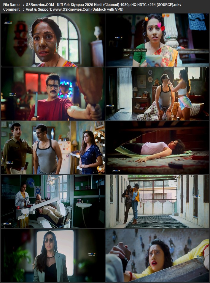 Ufff Yeh Siyapaa 2025 Hindi (Cleaned) 1080p 720p 480p HQ HDTC x264 ESubs