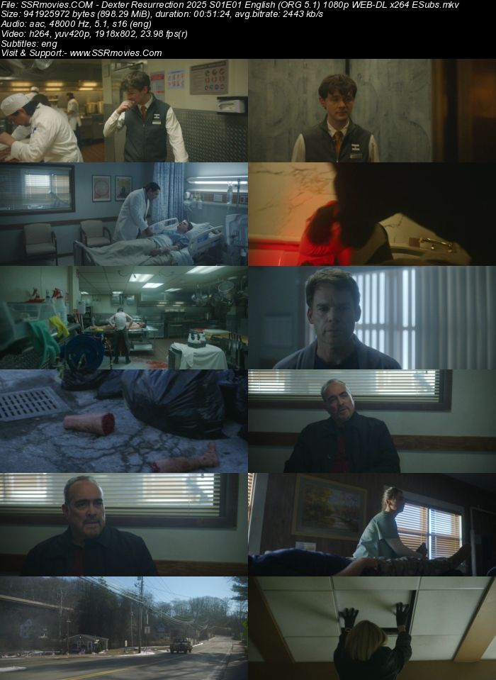 Dexter Resurrection 2025 S01 Complete English (ORG 5.1) 1080p 720p 480p WEB-DL x264 ESubs