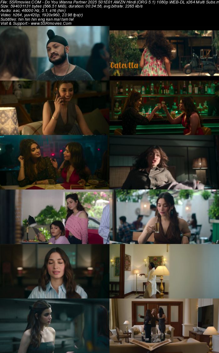 Do You Wanna Partner 2025 S01 Complete AMZN Hindi (ORG 5.1) 1080p 720p 480p WEB-DL x264 Multi Subs
