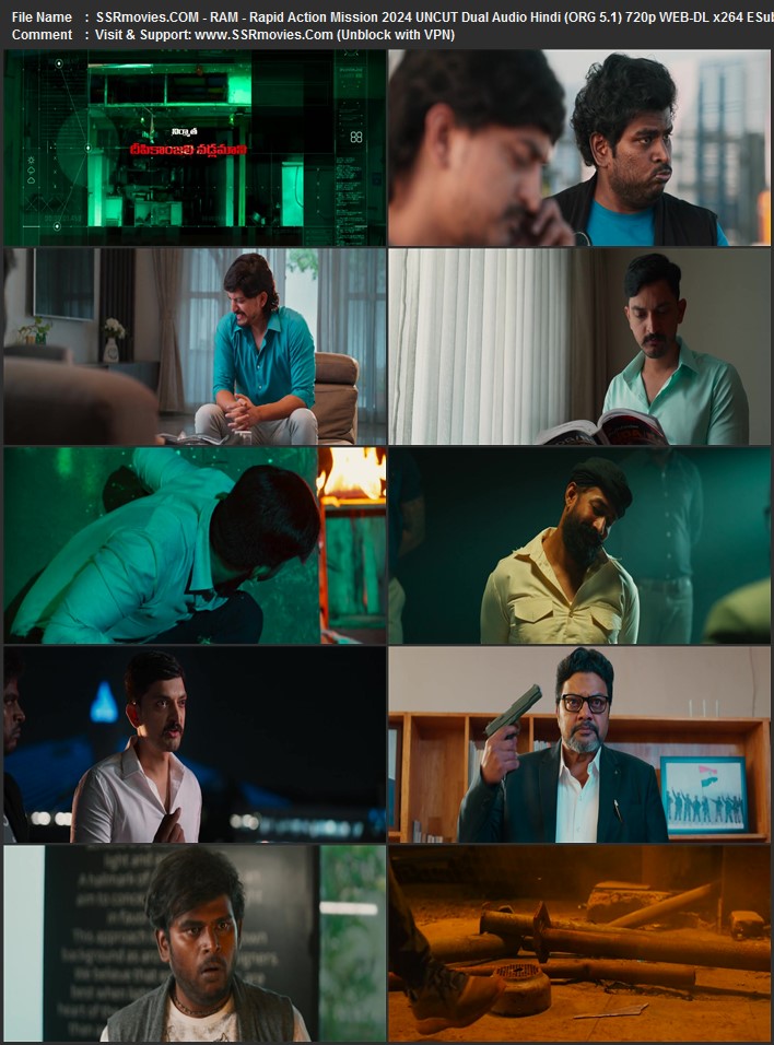 RAM: Rapid Action Mission 2024 Dual Audio Hindi (ORG 5.1) 1080p 720p 480p WEB-DL x264 ESubs