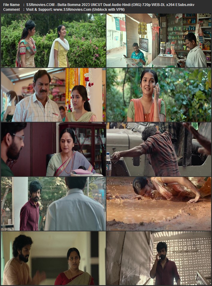 Butta Bomma 2023 Dual Audio Hindi (ORG) 1080p 720p 480p WEB-DL x264 ESubs