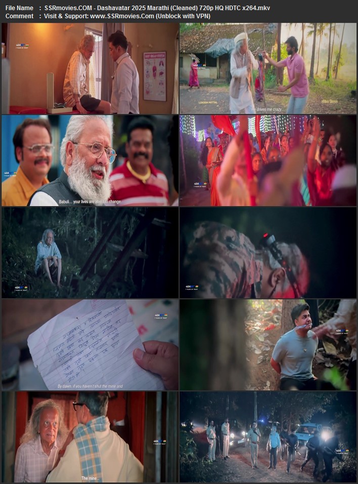 Dashavatar 2025 Marathi (Cleaned) 1080p 720p 480p HQ HDTC x264 ESubs