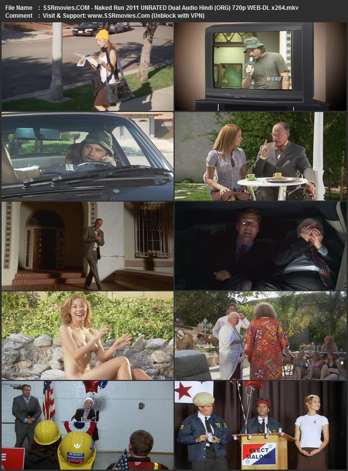 Naked Run 2011 Dual Audio Hindi (ORG) 720p 480p WEB-DL x264 ESubs