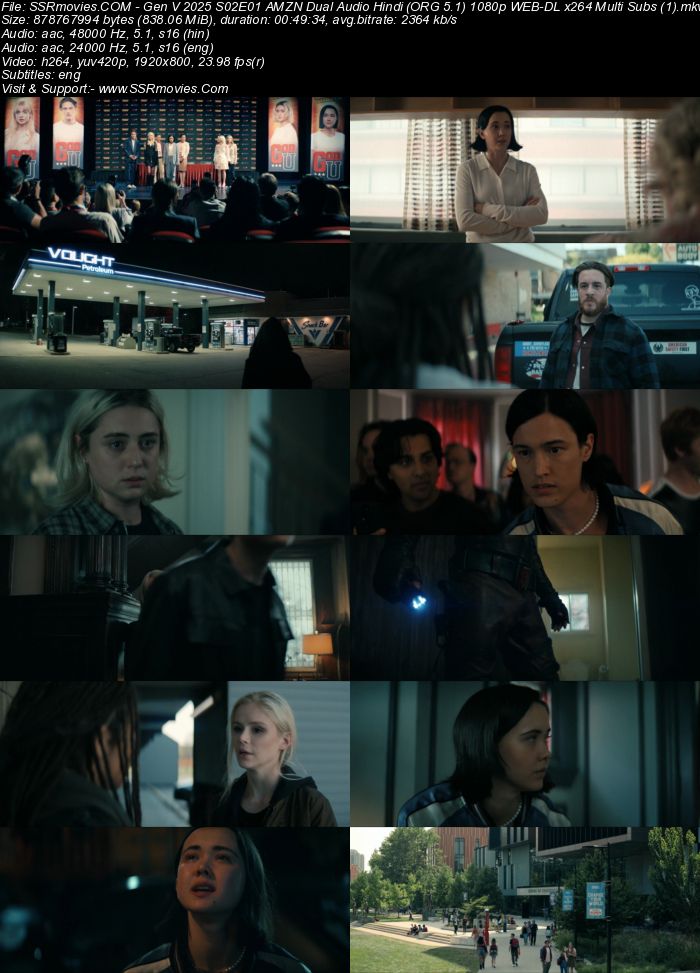 Gen V 2023– AMZN Dual Audio Hindi (ORG 5.1) 1080p 720p 480p WEB-DL x264 ESubs
