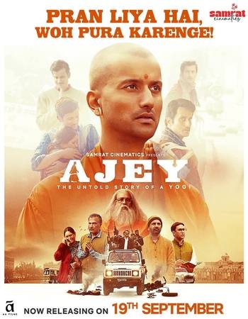 Ajey: The Untold Story of a Yogi 2025 Hindi [Cleaned] 720p 1080p HQ HDTC x264 HC-ESub