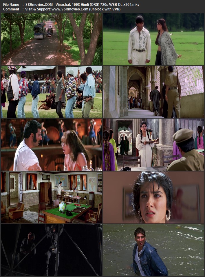 Vinashak - Destroyer 1998 Hindi (ORG) 1080p 720p 480p WEB-DL x264 ESubs