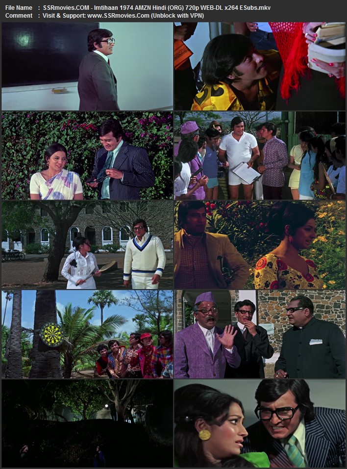 Imtihan 1974 Hindi (ORG) 1080p 720p 480p WEB-DL x264 ESubs