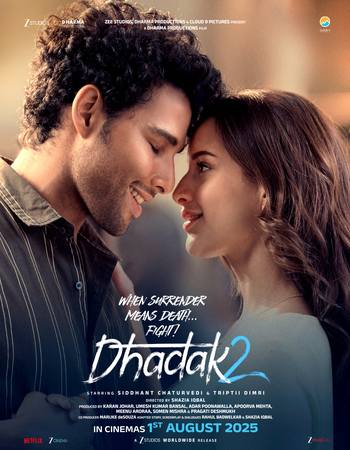 Dhadak 2 2025 NF Hindi (ORG 5.1) 4K 1080p 720p 480p WEB-DL x264 ESubs