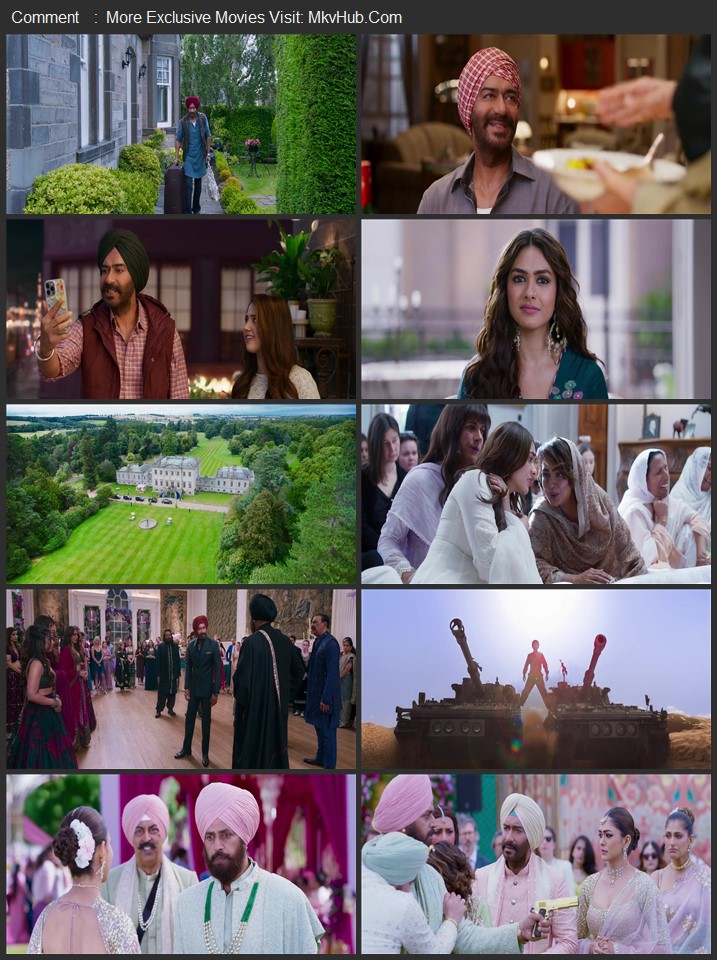 Son of Sardaar 2 2025 Hindi [ORG 5.1] True 4K 720p 1080p WEB-DL x264 ESubs Download