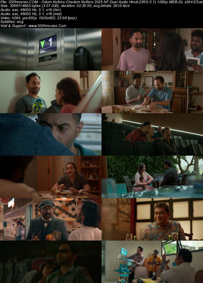 Odum Kuthira Chadum Kuthira 2025 NF Dual Audio Hindi (ORG 5.1) 4K 1080p 720p 480p WEB-DL x264 ESubs