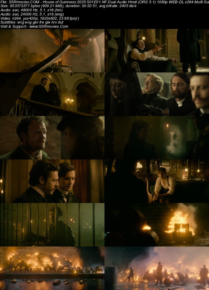 House of Guinness 2025 S01 Complete Dual Audio Hindi (ORG 5.1) 1080p 720p 480p WEB-DL x264 ESubs Download