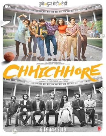 Chhichhore 2019 Hindi [ORG 5.1] 720p 1080p BluRay x264 ESubs Download