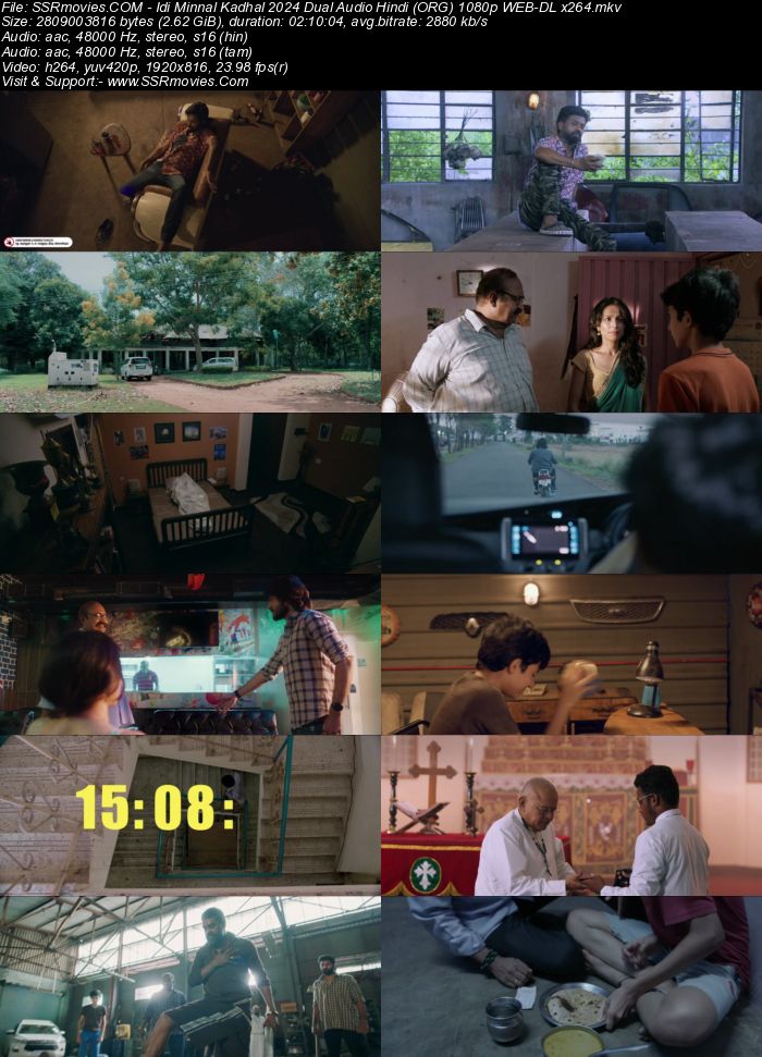 Idi Minnal Kadhal 2024 UNCUT Dual Audio Hindi (ORG) 1080p 720p 480p WEB-DL x264 ESubs