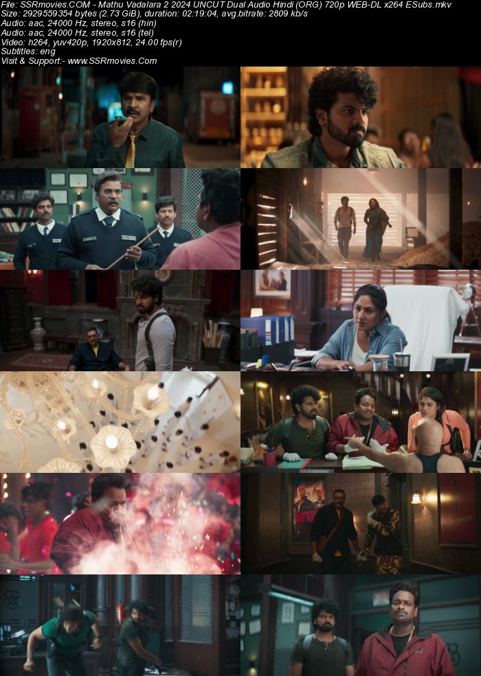 Mathu Vadalara 2 2024 UNCUT Dual Audio Hindi (ORG) 1080p 720p 480p WEB-DL x264 ESubs Mathu Vadalara 2 2024 UNCUT Dual Audio Hindi (ORG) 1080p 720p 480p WEB-DL x264 ESubs