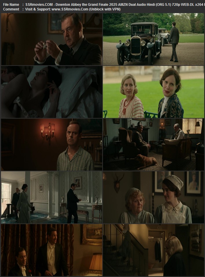 Downton Abbey: The Grand Finale 2025 Dual Audio Hindi (ORG 5.1) 1080p 720p 480p WEB-DL x264 ESubs Downton Abbey: The Grand Finale 2025 Dual Audio Hindi (ORG 5.1) 1080p 720p 480p WEB-DL x264 ESubs