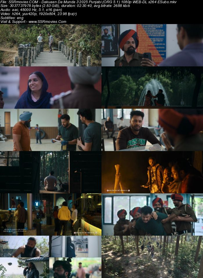Dakuaan Da Munda 3 2025 Punjabi (ORG 5.1) 1080p 720p 480p WEB-DL x264 ESubs
