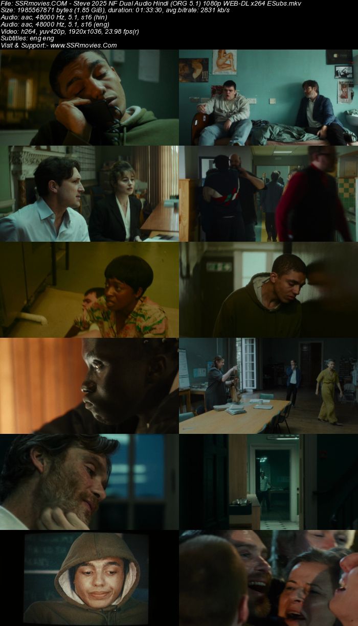Steve 2025 NF Dual Audio Hindi (ORG 5.1) 4K 1080p 720p 480p WEB-DL x264 ESubs Steve 2025 NF Dual Audio Hindi (ORG 5.1) 4K 1080p 720p 480p WEB-DL x264 ESubs